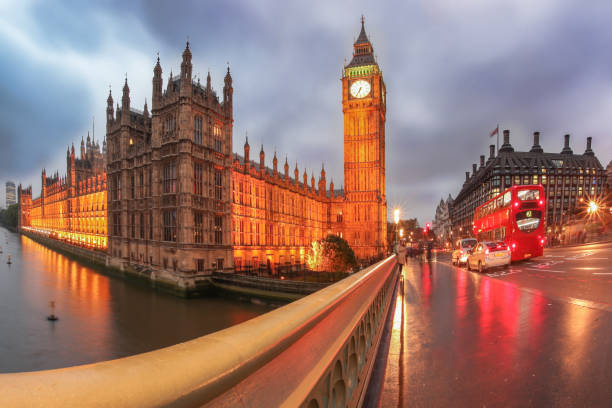 istock Big Ben in the evening, London, England, UK 1337619993