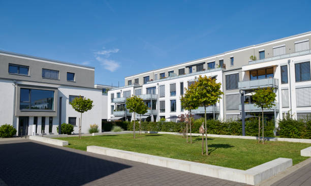 istock New white residential buildings 1337621067