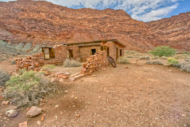 istock Historic Buildings at Lee's Ferry AZ 1337622345
