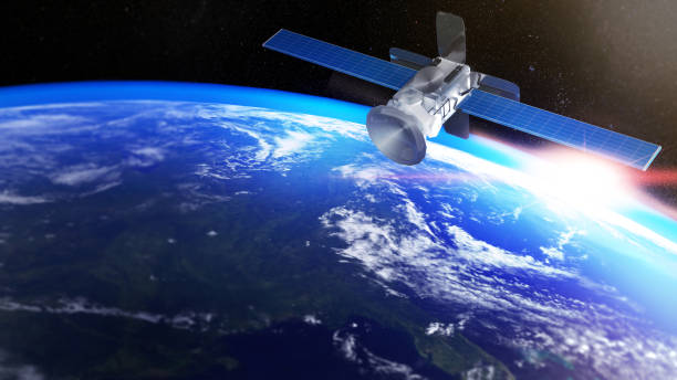 technologie kommunikationsbild globales satellitennavigationssystem,standardbegriff für satellitennavigationssysteme,gnss, - digital signal stock-fotos und bilder
