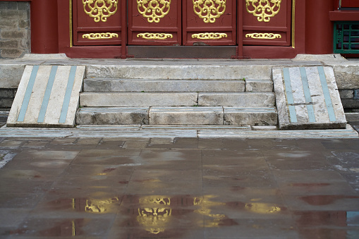 Stairs inside the Forbidden City