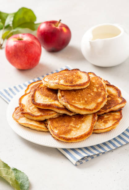 istock Homemade apple pancakes 1337642290