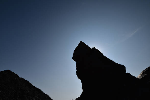istock Silhouetted rocks Kynance Cove 1337656799