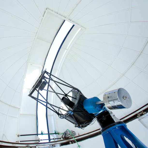 istock Astronomic observatory telescope in a dome 1337667379
