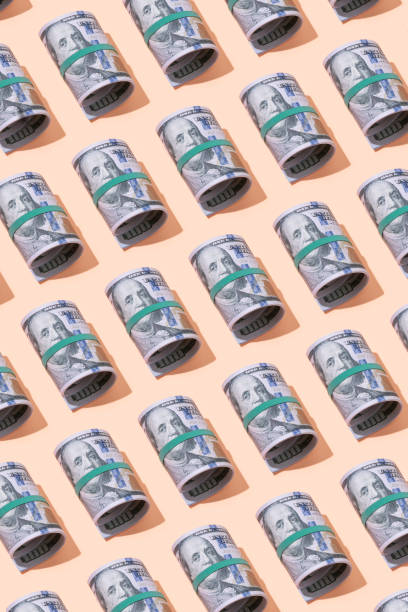 istock Roll of One Hundred Dollar Banknotes 1337683136