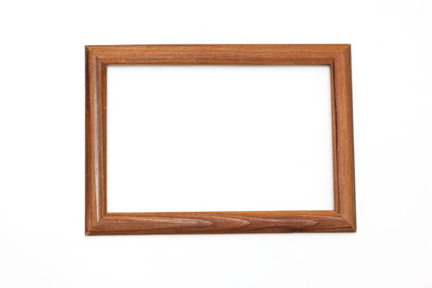 istock Blank photo frame isolated on a white background. 1337702499