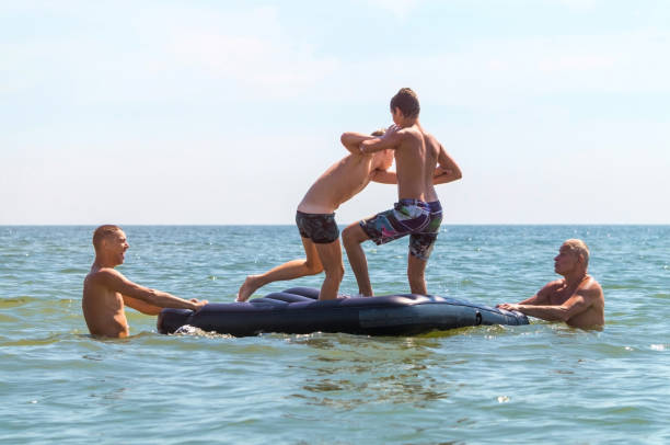 istock Family vacations on the sea side 1337704610