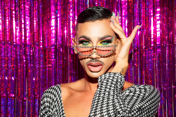 istock portrait of drag queen diva in glitter night 1337709599