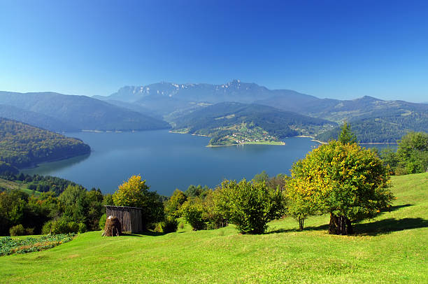 istock fresh landscape of mountain and lake 133771086
