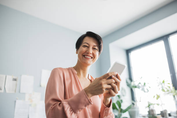 istock Mature woman at home 1337712647