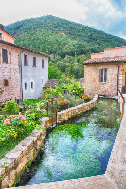 istock Rasiglia small village in Perugia, Umbria 1337713346