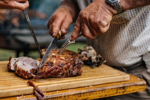 argentina barbecue - argentino ethnicity foto e immagini stock