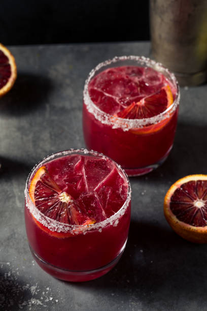 istock Refreshing Boozy Blood Orange Margarita 1337723746