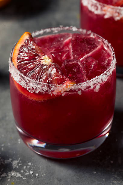 istock Refreshing Boozy Blood Orange Margarita 1337723751