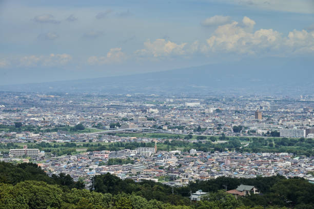 istock Skyline of Takasaki, Japan 1337734034