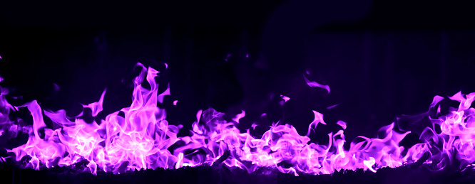 purple flame