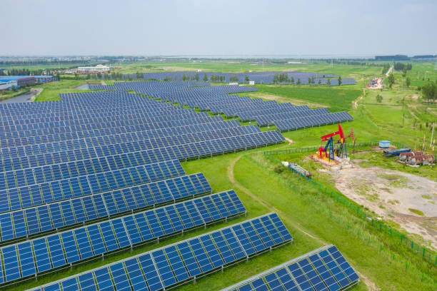 istock Rural photovoltaic energy 1337736486