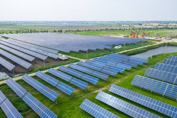 istock Rural photovoltaic energy 1337736528