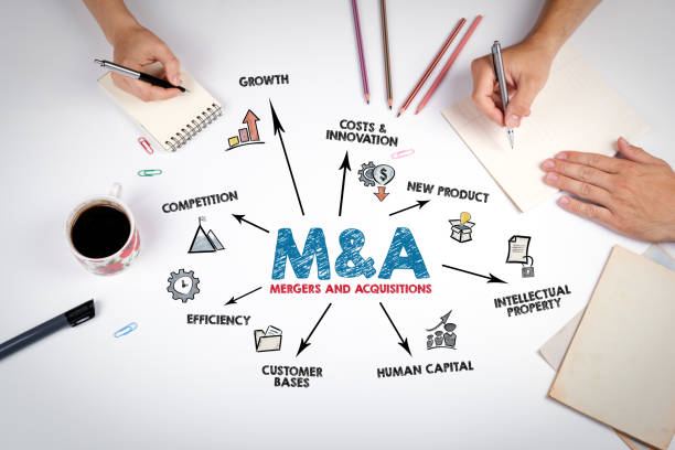 合併買収 写真のストックフォト