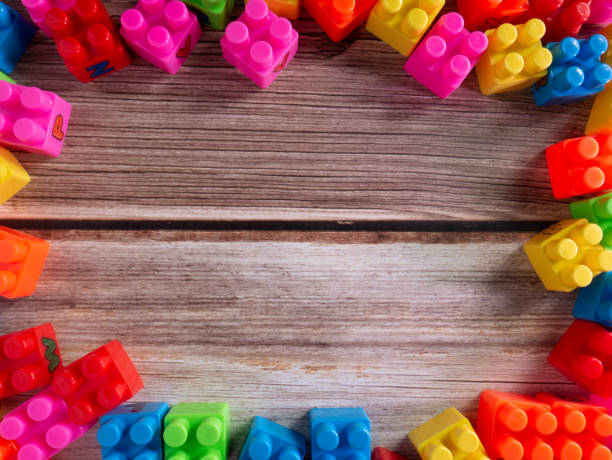 istock The Color toy bricks  on wood table for background or education concept 1337745651