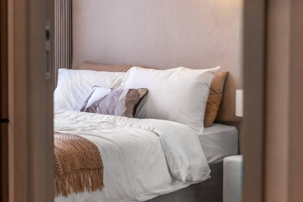 istock Coastal bed styles of bedroom interior. 1337752736