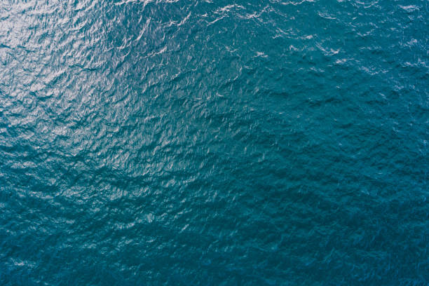 istock Aerial view of beautiful sea wave surface 1337753405