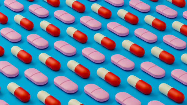 istock pile of colorful pills and tabs 3d rendering,conceptual image. 1337755681