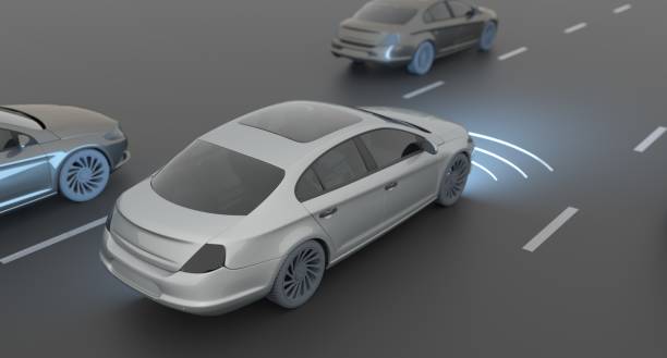 istock Lidar Autonomous Self Driving Driverless Vehicle Finding Parking On Road 1337755902