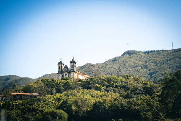 istock Ouro Preto city landscape 1337757897