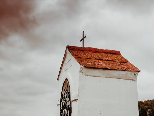 istock Chapel in the countryside 1337765778
