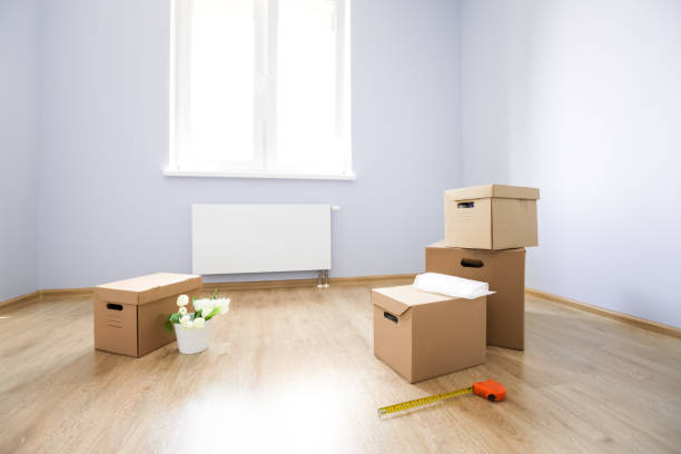 istock Preparation for movement to new apartment. Nobody 1337767759
