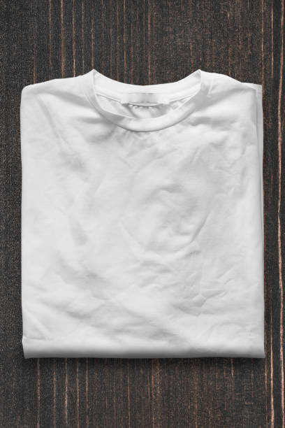 istock T-shirt on wood background 1337773093