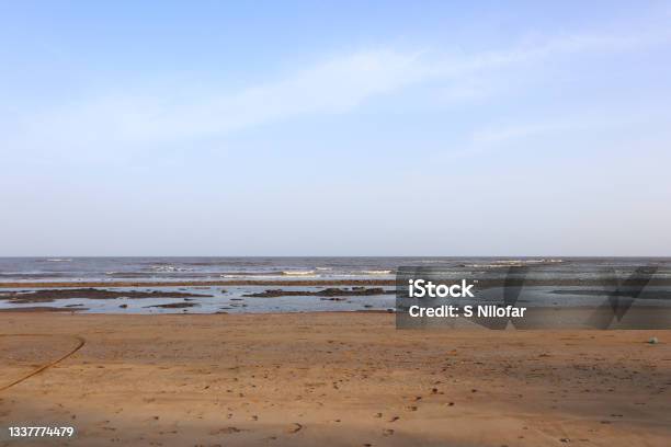 The Coast Madhuvan Beach At Bhavnagar Gujarat India Stock Photo - Download Image Now