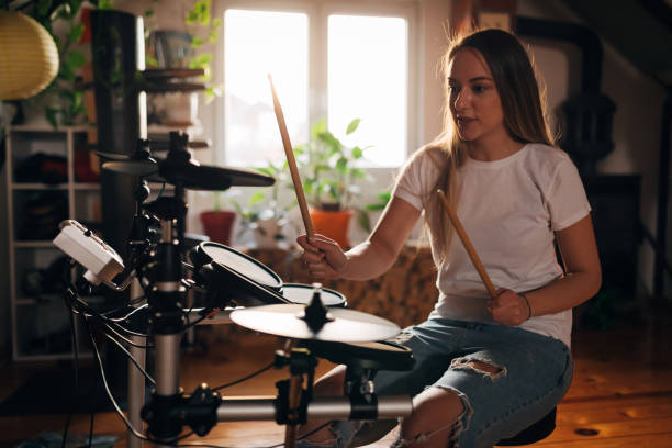 Drum is her passion, and she is really good at it