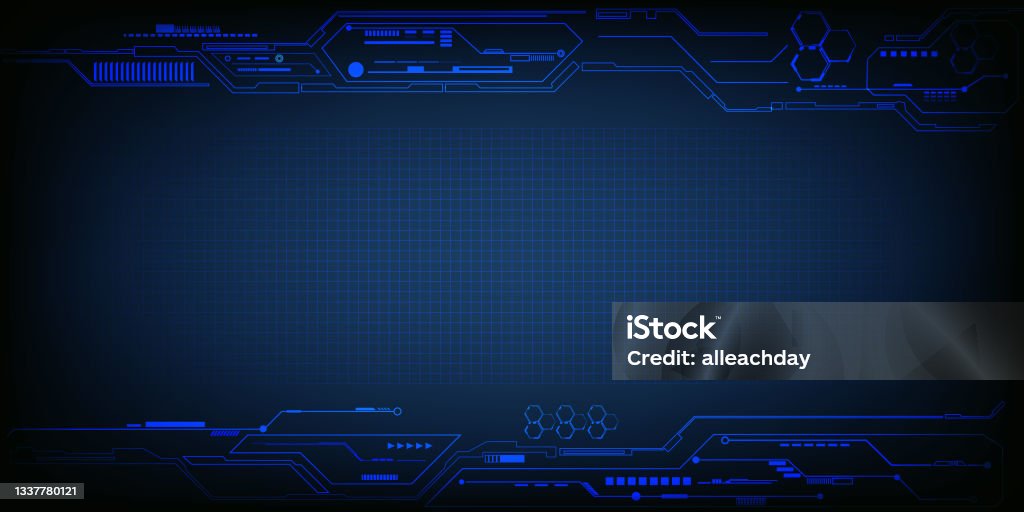 Technology Frame Potrait Modern Technology Futuristic Frame With Copy Space Hitech For Digital ...