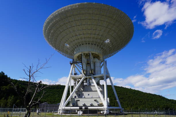 istock Japan's largest parabolic antenna looking up at the sky 1337782271