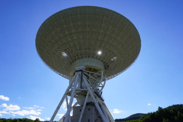 istock Japan's largest parabolic antenna looking up at the sky 1337782352