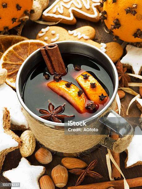 Mulled Wine Stock Photo - Download Image Now - Adult, Alcohol - Drink, Almond