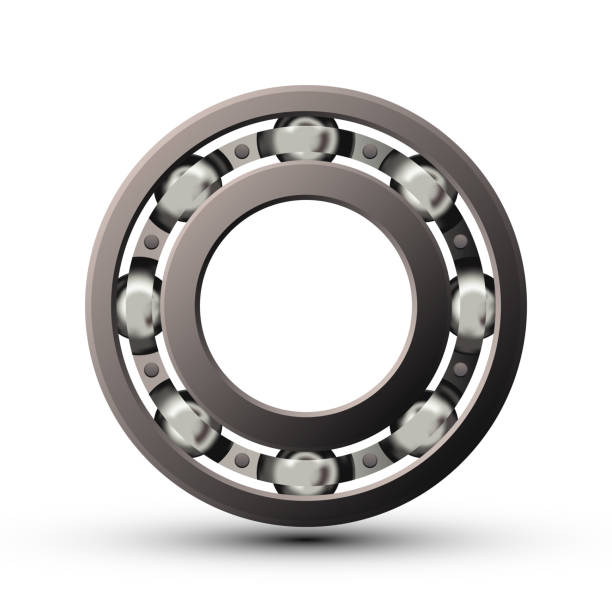 istock Vector illustration of metal bearing 1337787834