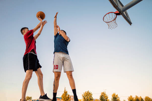 istock Another day on a basketball court 1337796601
