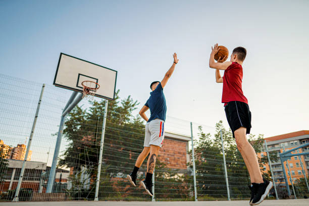 istock Another day on a basketball court 1337796646