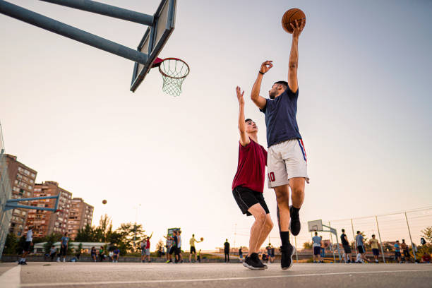 istock Another day on a basketball court 1337797256