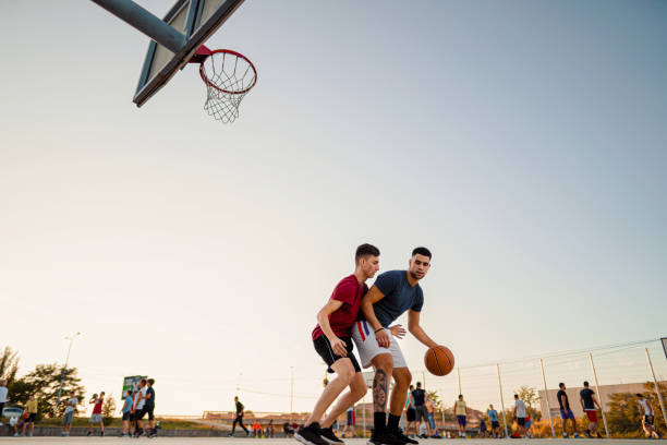 istock Another day on a basketball court 1337797293
