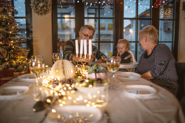 istock Christmas with my Grandparents 1337797752