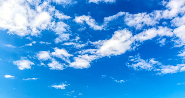 istock Blue sky background with clouds. Can be used as a natural background. 1337801543