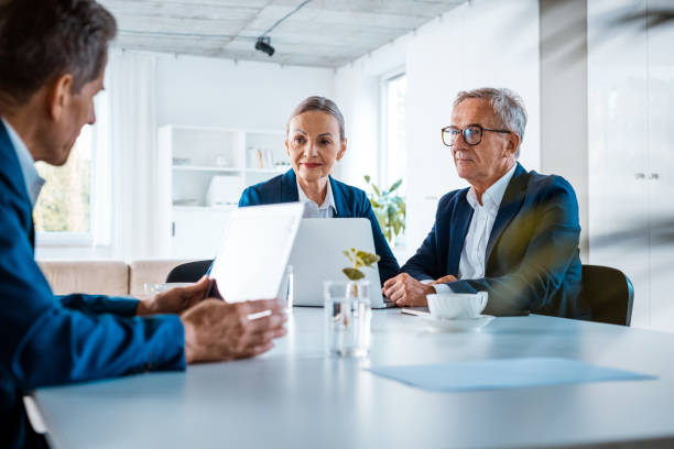 istock Senior business people during meeting 1337809169