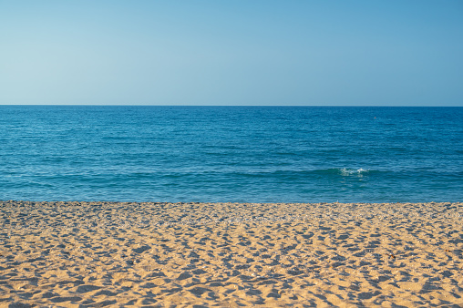 Calm sea near the beach.