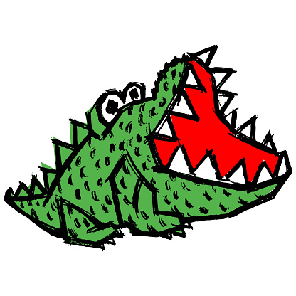 Free Crocodile Tail Clipart in AI, SVG, EPS or PSD