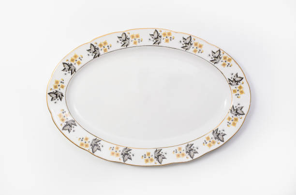 istock Vintage Porcelain Serving Plate 1337819092