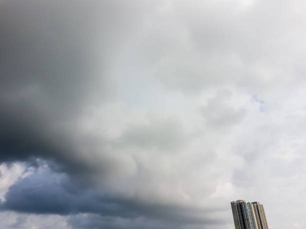 istock Dark monsoon clouds in the sky 1337820692